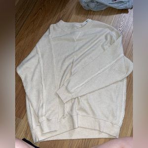 Aerie Waffle Sweatshirt